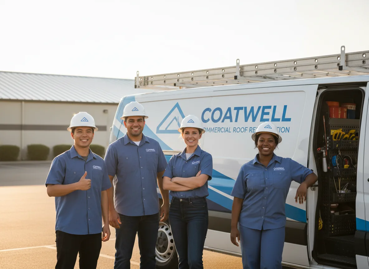 Commercial roof coating company in Newtown, IN